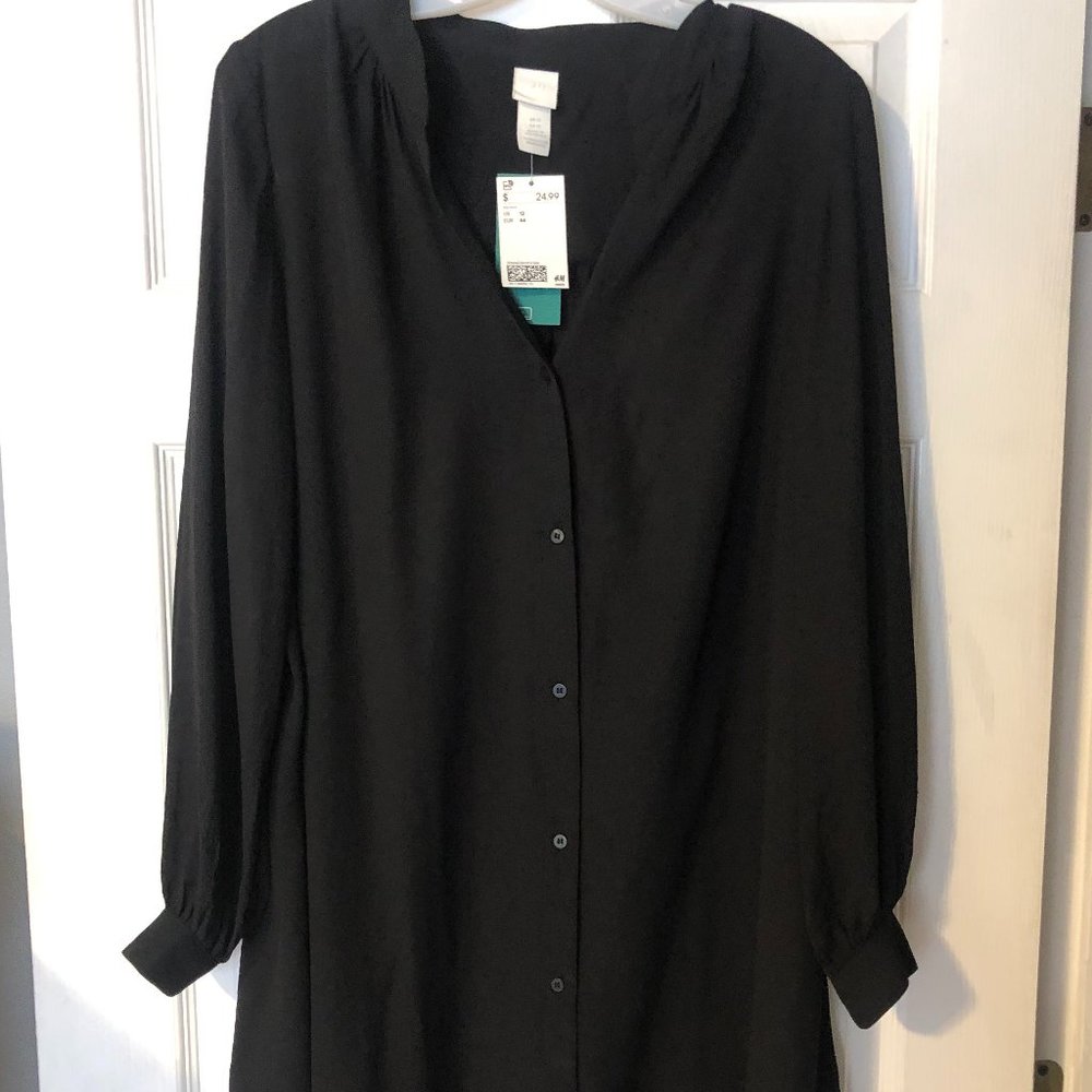 BLACK TUNIC TOP